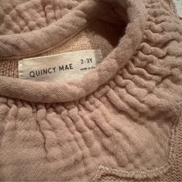 Quincy Mae dusty pink sweater - Picture 10 of 10